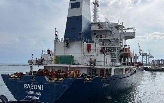 Zarpa desde Ucrania el primer buque con granos tras la firma del acuerdo con Rusia