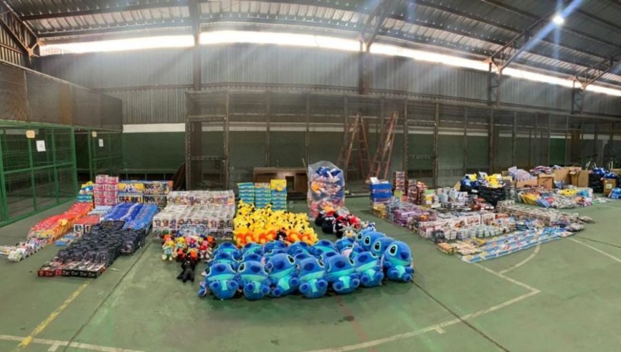 Barrio Meiggs: Se incautan más de 100 millones de pesos en juguetes falsificados