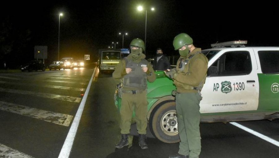 Retén de Carabineros en Victoria fue atacado a balazos por la Resistencia Nacional Mapuche