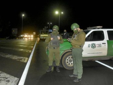 Retén de Carabineros en Victoria fue atacado a balazos por la Resistencia Nacional Mapuche