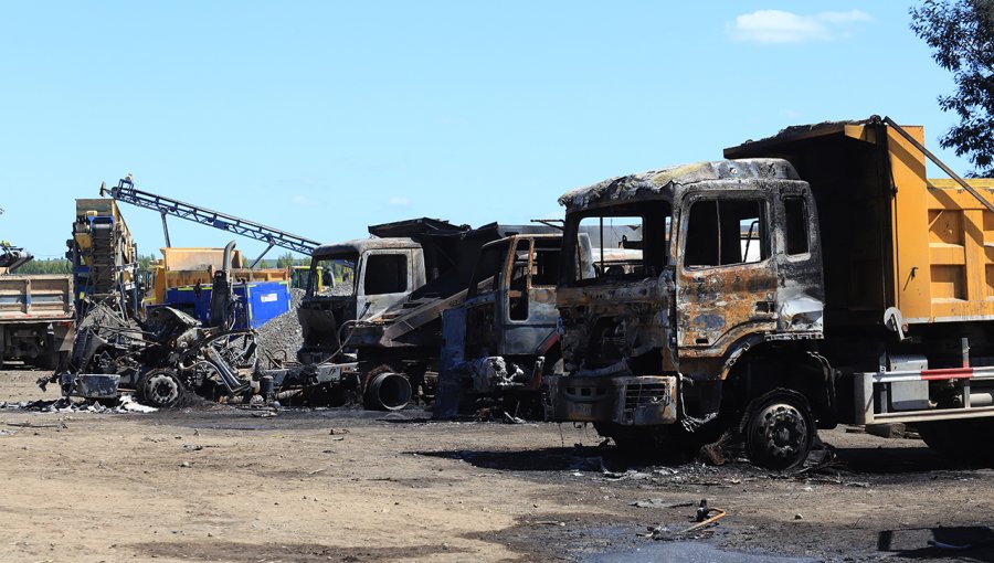 Gobierno presentará querella por aumento de ataques incendiarios en la Araucanía