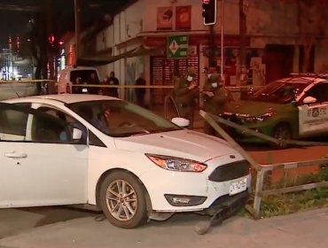 Un hombre fue asesinado a tiros al interior de un automóvil en Estación Central