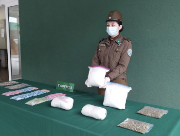 Madre e hijo quedaron en prisión preventiva por tráfico de drogas en San Felipe: les incautaron 6 kilos de cocaína y marihuana