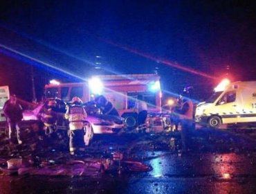 Conductor perdió la vida tras chocar contra un bus que se encontraba estacionado por problema técnico en la ruta 68