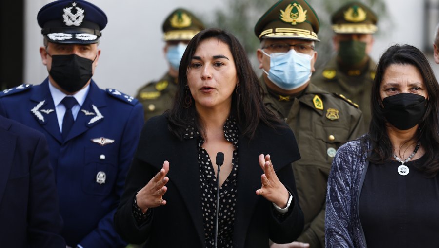 Ministra Siches detalló el plan de seguridad para el Plebiscito y llamó a contribuir "en que no hayan enfrentamientos"