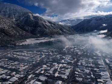 Decretan Alerta Preventiva en San José de Maipo por amenaza de avalancha