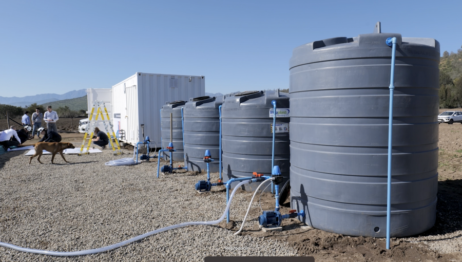 Agua de mar desalada para la agricultura: Inauguran en Papudo plan piloto que permitirá evaluar uso en cultivos de la zona centro-norte