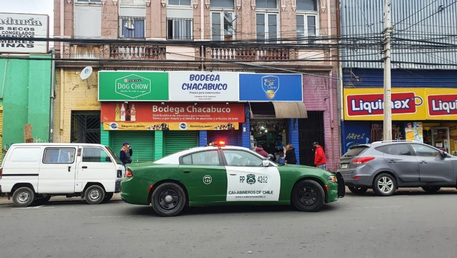 Tres delincuentes fueron detenidos en dos robos frustrados registrados en el centro de Valparaíso