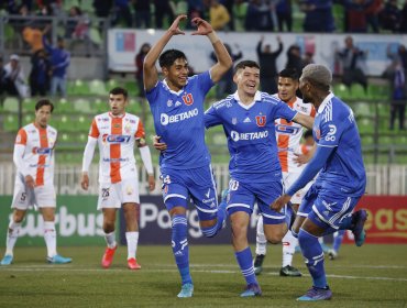 La U avanzó a cuartos de final de Copa Chile tras vencer a Cobresal en Valparaíso