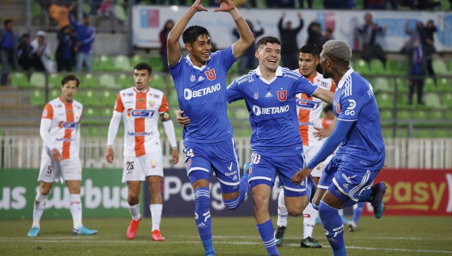 La U avanzó a cuartos de final de Copa Chile tras vencer a Cobresal en Valparaíso