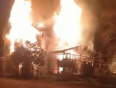 Una casa y una camioneta fueron quemadas por desconocidos en otro ataque incendiario registrado en Cañete