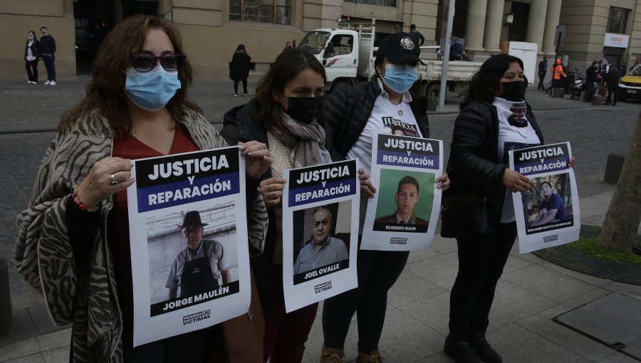 Familiares de asesinados en la Macrozona Sur exigen mayor seguridad y una ley de reparación para víctimas del terrorismo