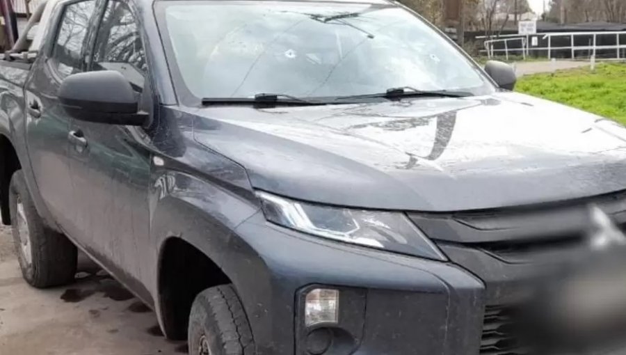 Conductor de una camioneta resultó herido en el rostro tras intento de robo en ruta que une Angol con Collipulli