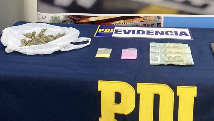 Delivery de droga en Olmué: Detienen a sujeto que comercializaba sustancias ilícitas en App Grindr y las entregaba en bicicleta