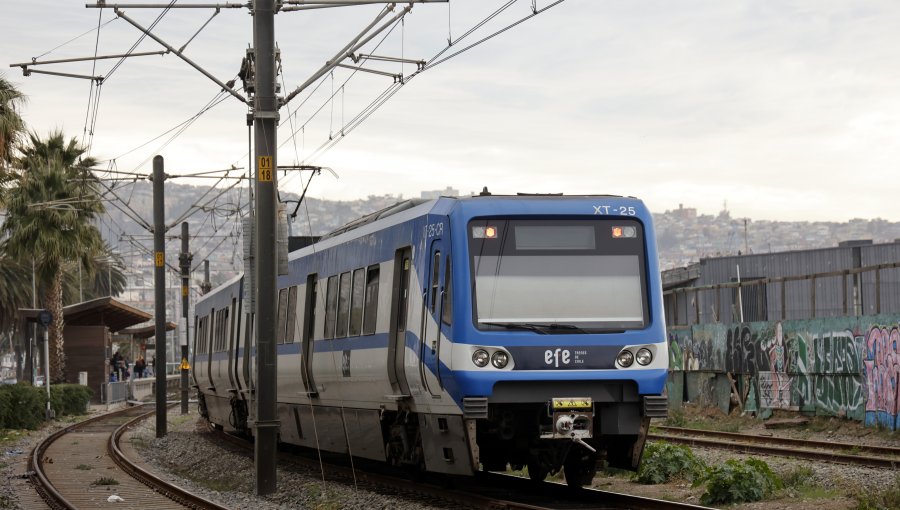 Así funcionará el Tren Limache - Puerto el día del Plebiscito de salida: transporte será gratuito el 4 de septiembre