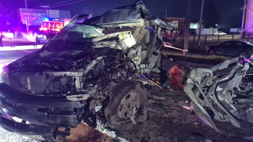 Carabinero pierde la vida tras colisionar el automóvil que conducía contra un camión tres cuartos en Puerto Montt