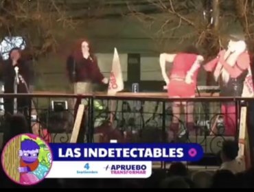Repudiable fin de «Apruebo Transformar» en Valparaíso: actividad familiar culminó con performance sexual con bandera chilena