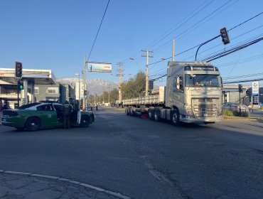 Adulto mayor falleció tras ser atropellado por un camión de alto tonelaje en Pedro Aguirre Cerda