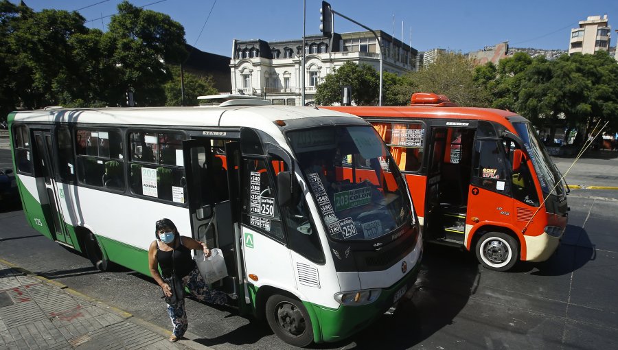 Microbuseros del Gran Valparaíso desafían al Gobierno: "No habrá transporte gratuito en servicios urbanos y algunos rurales"