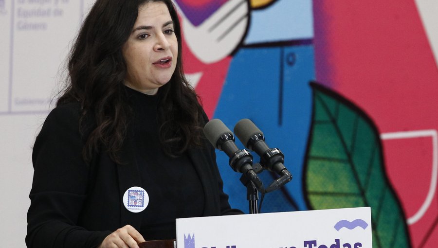 Ministra de la Mujer reitera su condena a la agresión de Gonzalo de la Carrera y afirma que es "un político machista, desbocado"