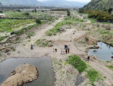 Detectan extracción ilegal de agua y áridos en el río La Ligua: DGA anuncia investigación por eventual infracción al Código de Aguas