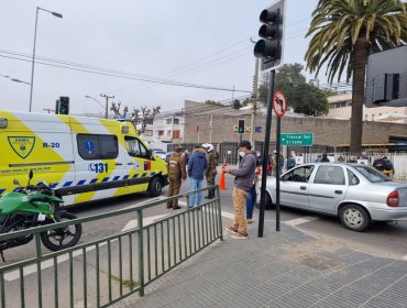 Adulto mayor que se dirigía a votar fue atropellado en las afueras del DUOC de Viña del Mar