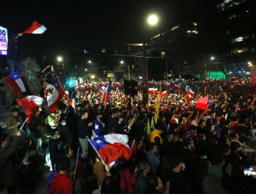 Adherentes al «Rechazo» celebran en todo el país la contundente victoria en el Plebiscito Constitucional