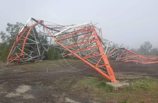 Fiscalía regional de Biobío informó que se usó dinamita en el atentado a torres de alta tensión en Hualqui