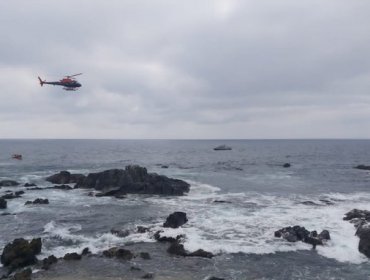 Valparaíso: Armada encontró cuerpo de una joven mujer en la Playa Carvallo
