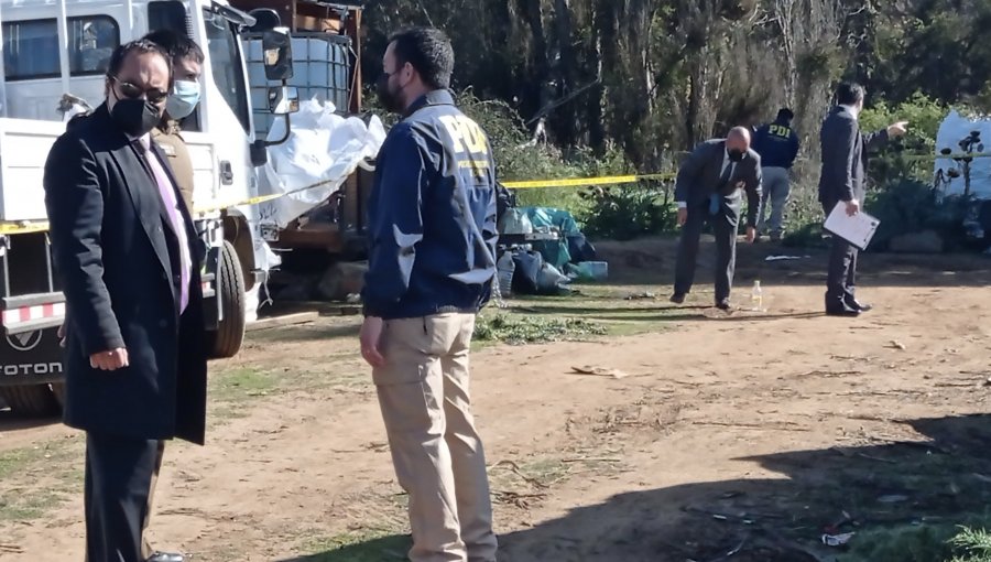 Homicidio en Quintay: trabajadores hallan a hombre sin vida y a otro herido de bala en fundo entre Valparaíso y Casablanca