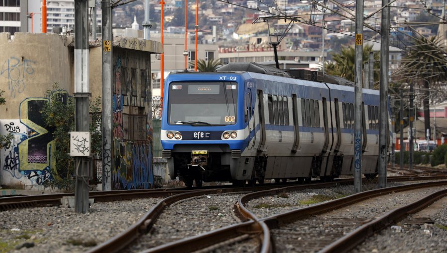 Conozca los horarios de funcionamiento que tendrá el tren Limache-Valparaíso para este fin de semana largo