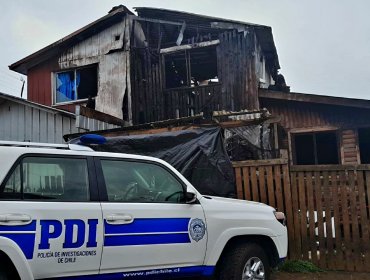 Tragedia familiar en Purranque: Abuela y sus dos nietos fallecen tras incendio al interior de su domicilio