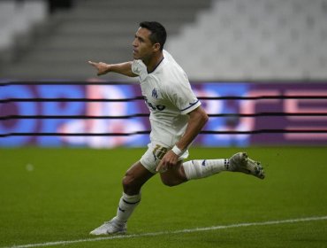 Alexis Sánchez anotó un gol en la remontada del O. de Marsella ante Sporting Lisboa por Champions League