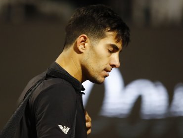 Cristian Garin fue aplastado por Novak Djokovic en Astaná en su regreso al circuito