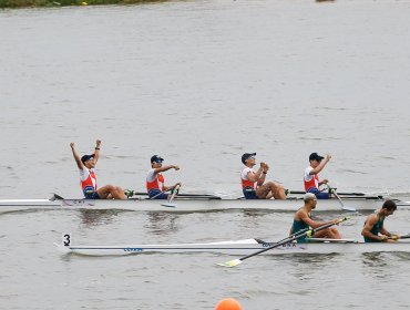 El remo masculino le dio una nueva medalla de oro a Chile en los Juegos Odesur 2022