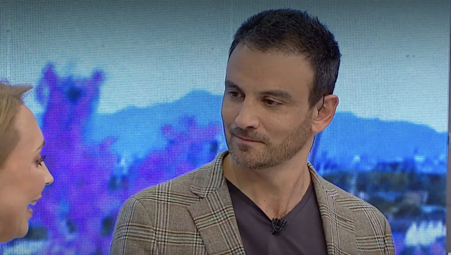 Gonzalo Ramírez realizó su esperado debut en Mega con aparición especial en “Mucho Gusto”