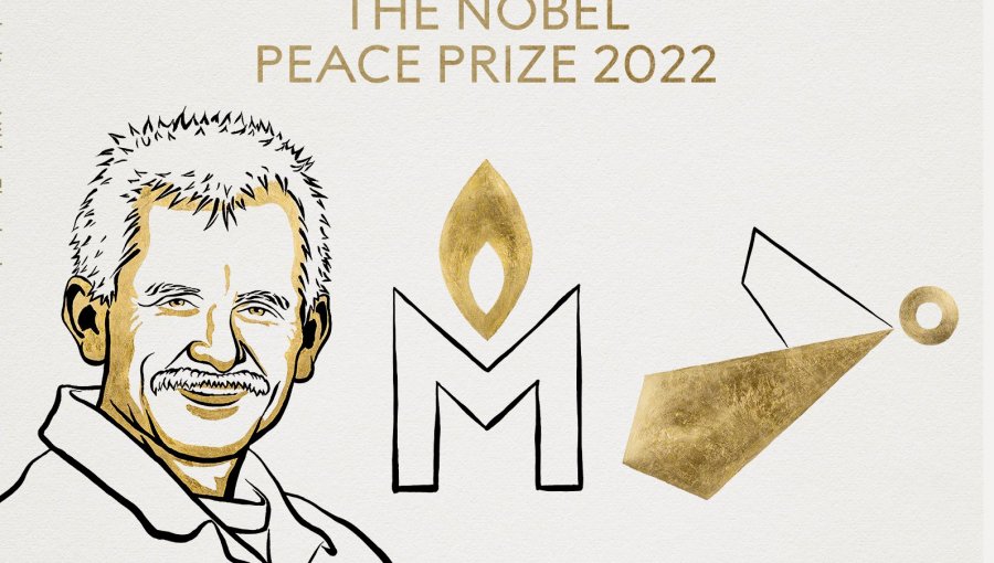 Otorgan el Nobel de la Paz a un activista bielorruso y dos organizaciones de derechos humanos de Ucrania y Rusia