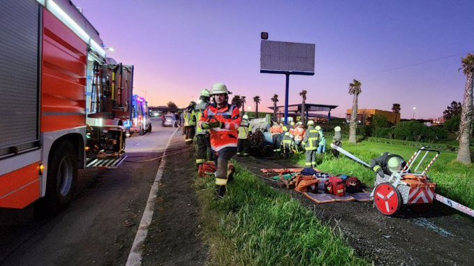 Joven de 18 años muere tras volcar su auto en Talcahuano