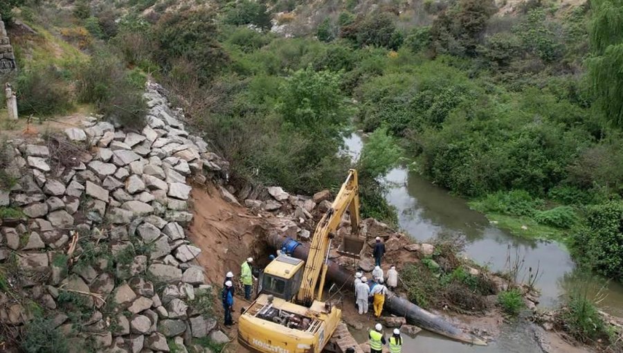 Esval da por superada emergencia que afectaba al estero Marga Marga en Viña del Mar con aguas servidas