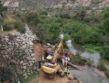 Esval da por superada emergencia que afectaba al estero Marga Marga en Viña del Mar con aguas servidas