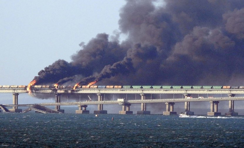 Rusia arresta a ocho personas por su presunta relación con la explosión en el puente de Crimea