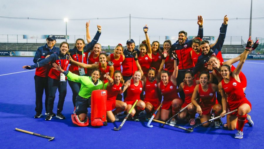 Las "Diablas" ganaron medalla de oro para Chile tras vencer a las "Leonas" de Argentina en los Odesur