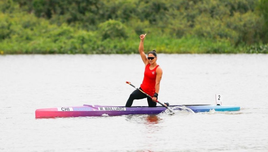 María José Mailliard gana su segunda medalla de oro en el canotaje de los Juegos Odesur