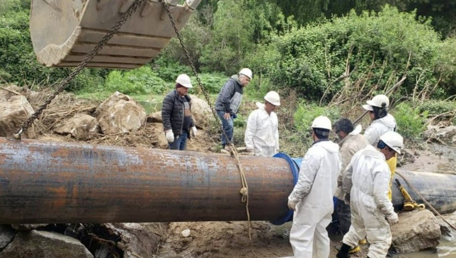 Superintendencia levanta cargos contra Esval tras derrame de aguas servidas al estero Marga Marga de Viña del Mar