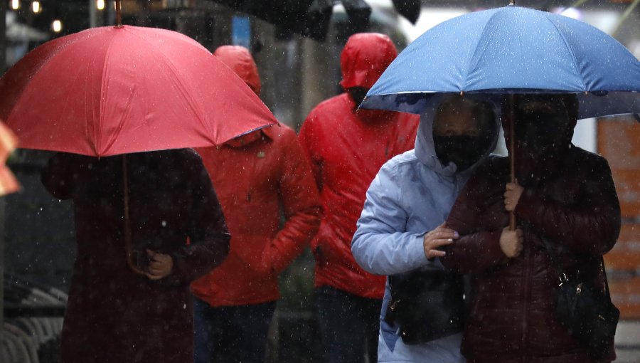 Tormentas eléctricas fueron anunciadas para cuatro regiones del sur del país