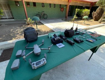 Cae banda que pretendía transportar droga desde Bolivia a Santiago: hasta drones utilizaban para evadir controles policiales