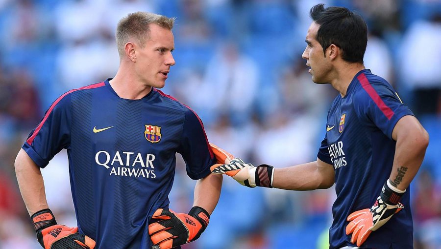 Claudio Bravo y supuesta enemistad con Ter Stegen en Barcelona: "Hicimos que cada uno levantara el nivel del otro"