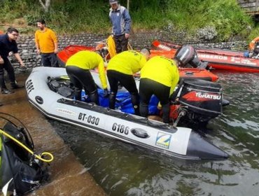 Confirman que cuerpo hallado en el río Bueno corresponde a joven que llevaba una semana desaparecido