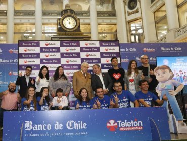Banco de Chile lanza campaña Teletón 2022: habrán 3 mil puntos de recaudación para facilitar donaciones