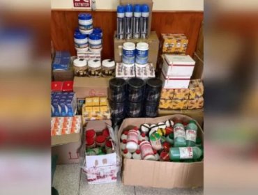 Detienen a dos personas por contrabando de cerca de 700 kilos de suplementos alimenticios, vitaminas y medicamentos para caballares en Lonquimay